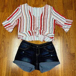 BB Dakota summer blouse crop top